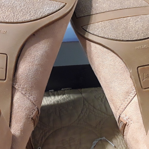 NWTAGS LIBBY EDELMAN SUEDE CARAMEL, BOOTIES  8.5 M - Picture 8 of 8